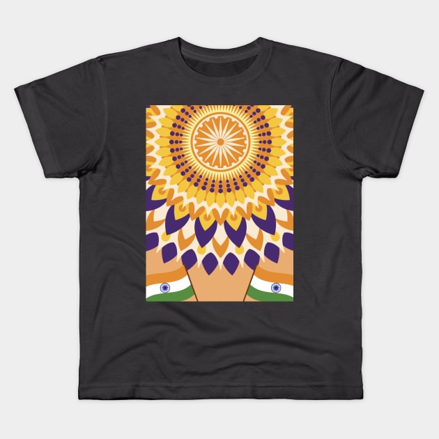 India Kids T-Shirt by Futbolero 